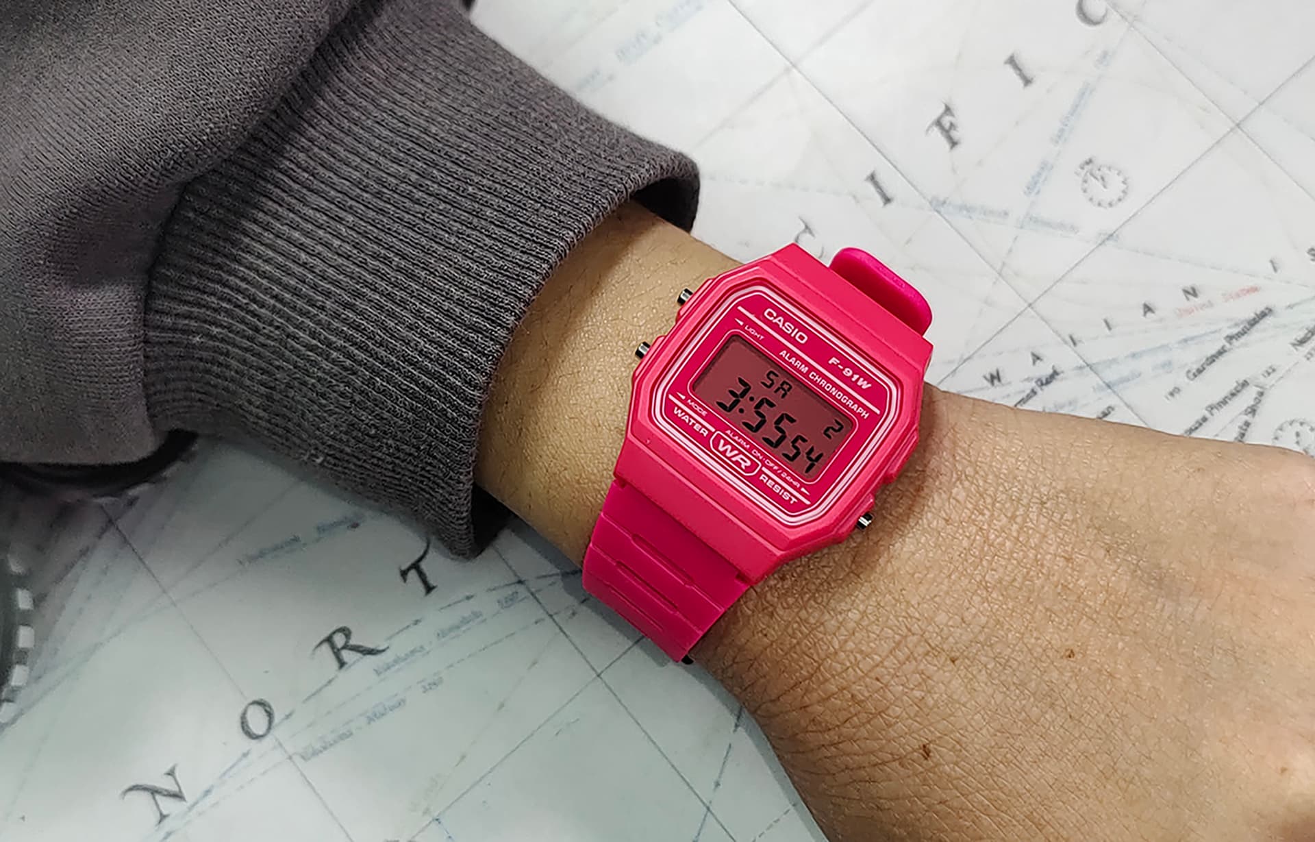 Часы Casio F91WC-4A Modified - изображение 7