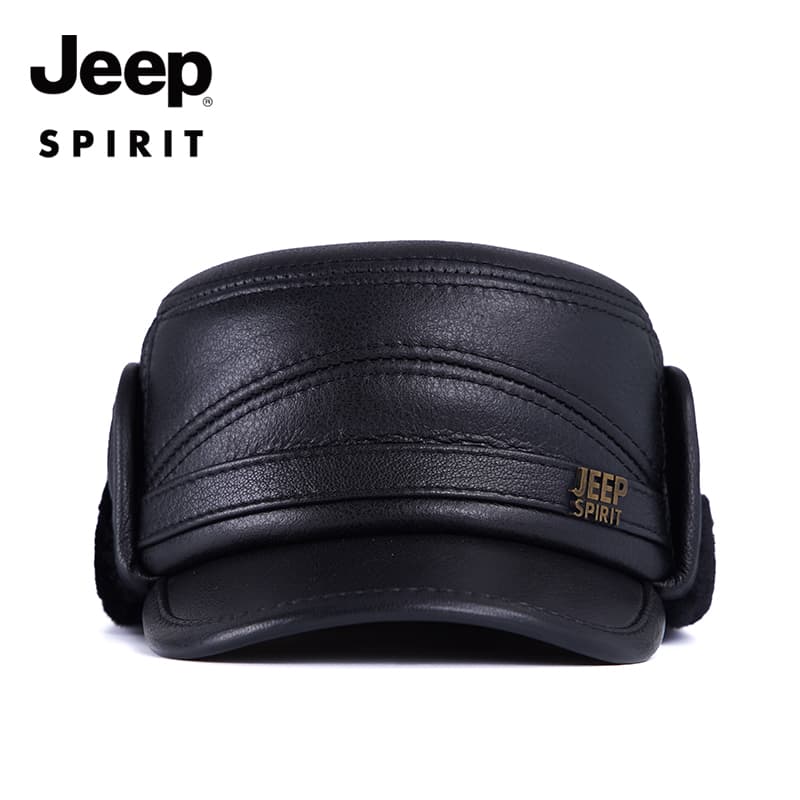 JEEP SPIRIT Мужская шапка-ушанка из овчины - изображение 2