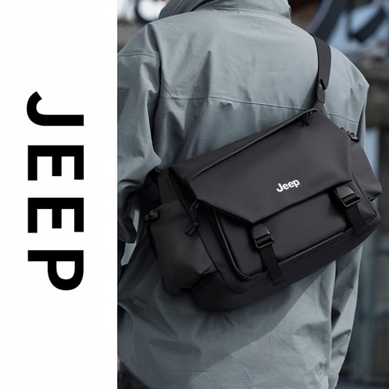 Сумка через плечо Jeep Oxford Crossbody Bag Standard (Standard) Unisex Джип Оксфорд Кроссбоди Сумка Стандартная (Стандартная) Унисекс - изображение 5
