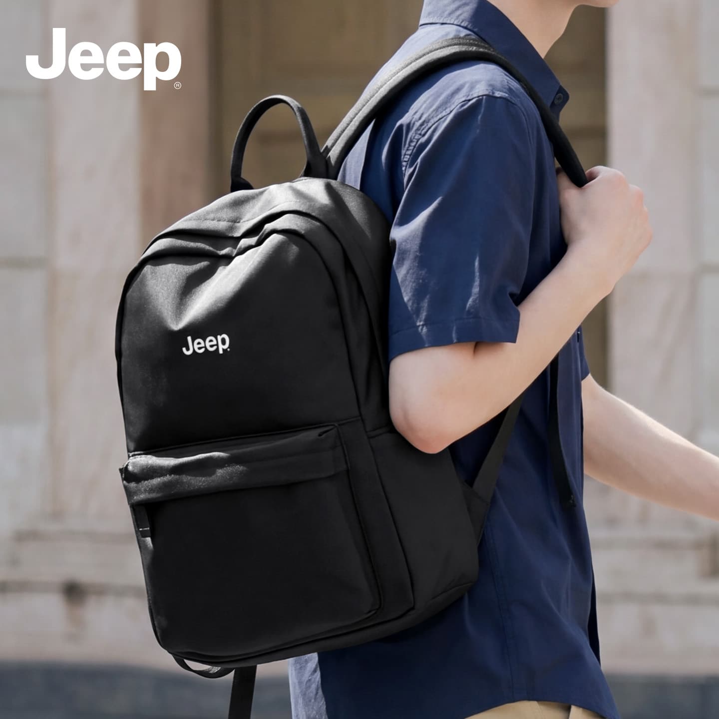 Рюкзак Jeep Рюкзаки Черный мужской - изображение 7