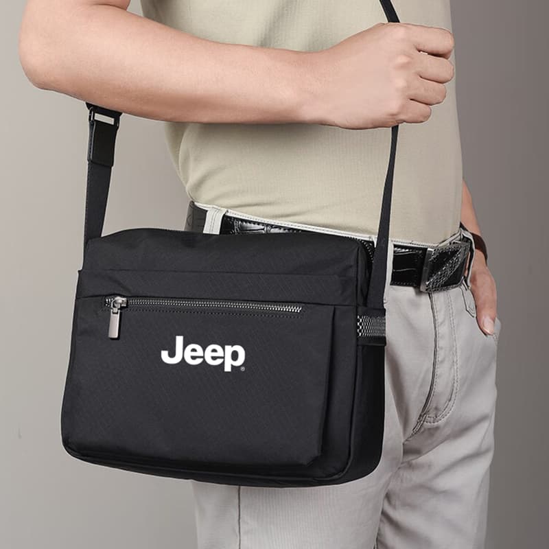 Сумка через плечо Jeep Оксфорд Сумки кросс-боди Обычный (стандартный) Мужской Черный - изображение 4