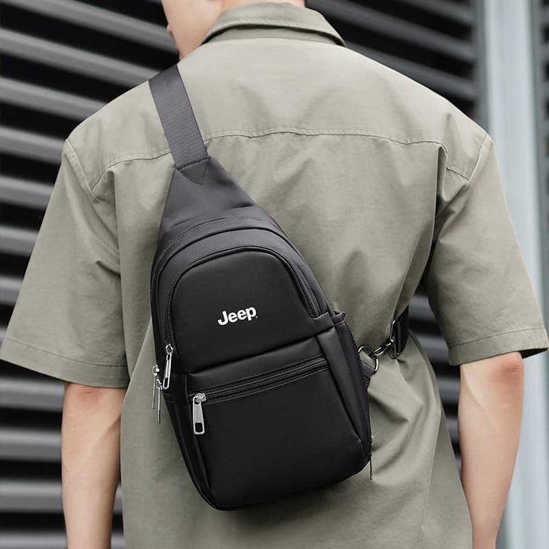 Нагрудная сумка Jeep Oxford Sling Bag Мужской Черный - изображение 5