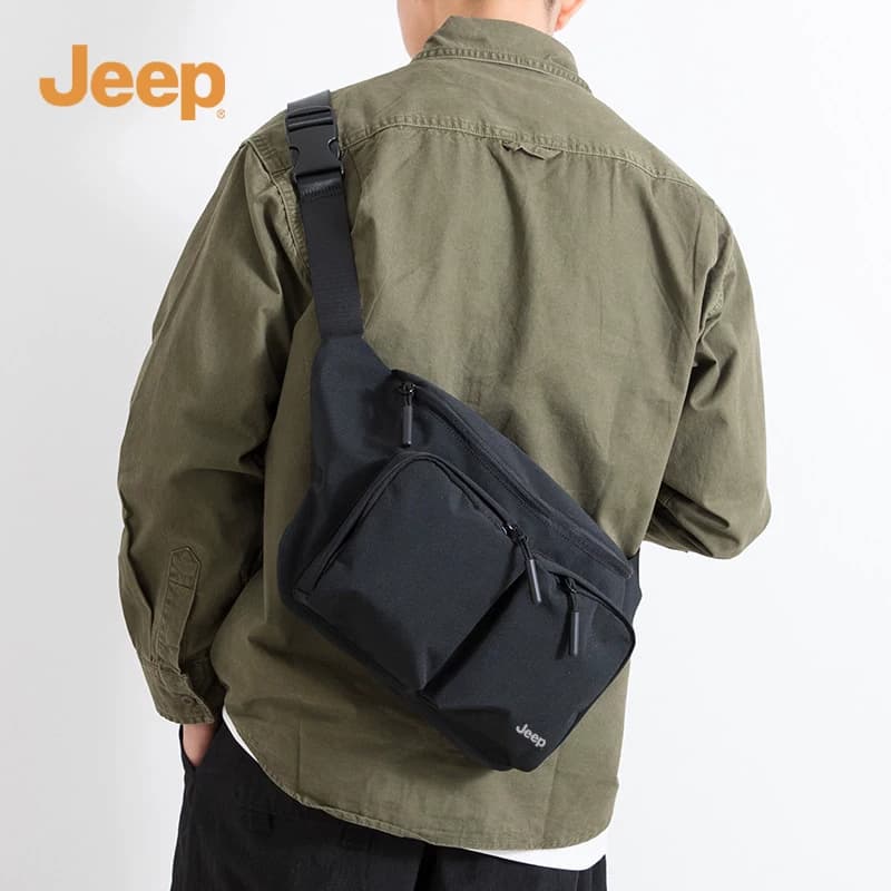 Сумка через плечо Jeep Сумки кросс-боди Черный мужской - изображение 4