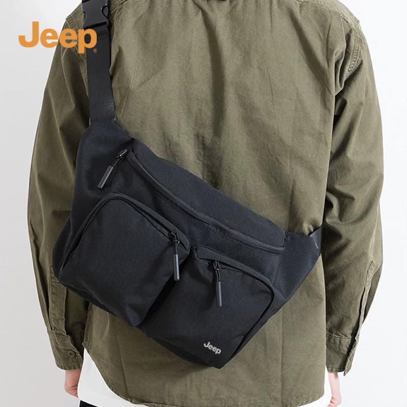 Сумка через плечо Jeep Сумки кросс-боди Черный мужской - изображение 5