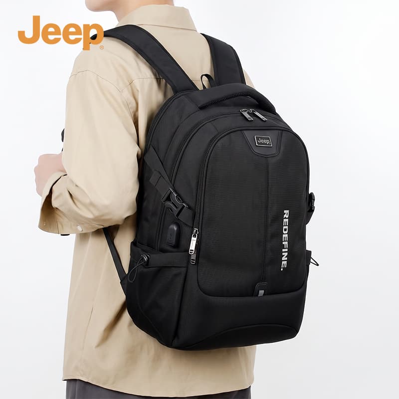 Рюкзак Jeep Рюкзаки Черный мужской - изображение 3