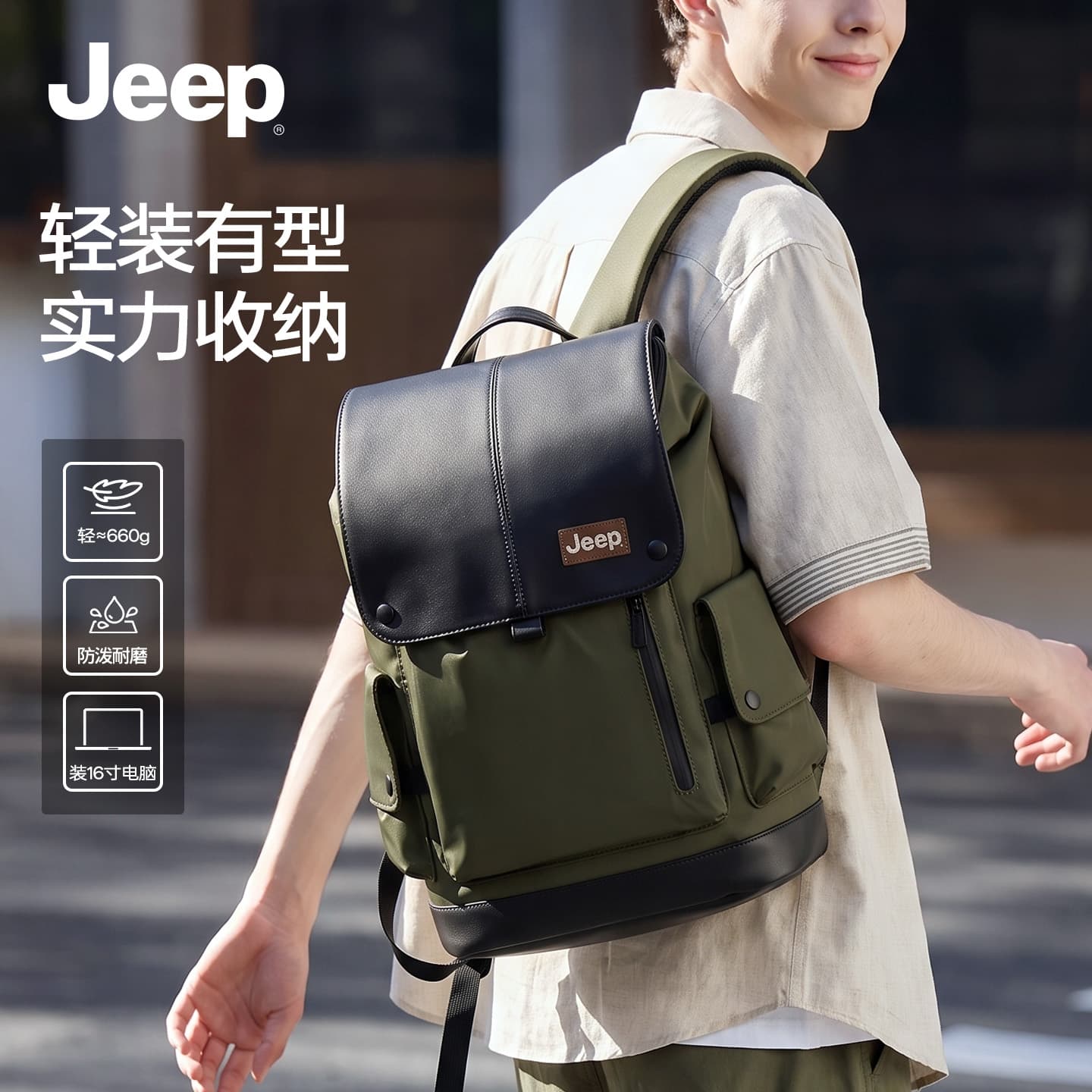 Рюкзак Jeep Рюкзаки Унисекс - изображение 5