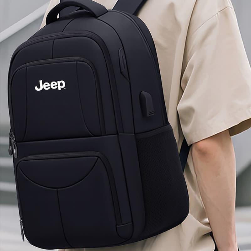 Рюкзак Рюкзаки Jeep Мужские Черные - изображение 4