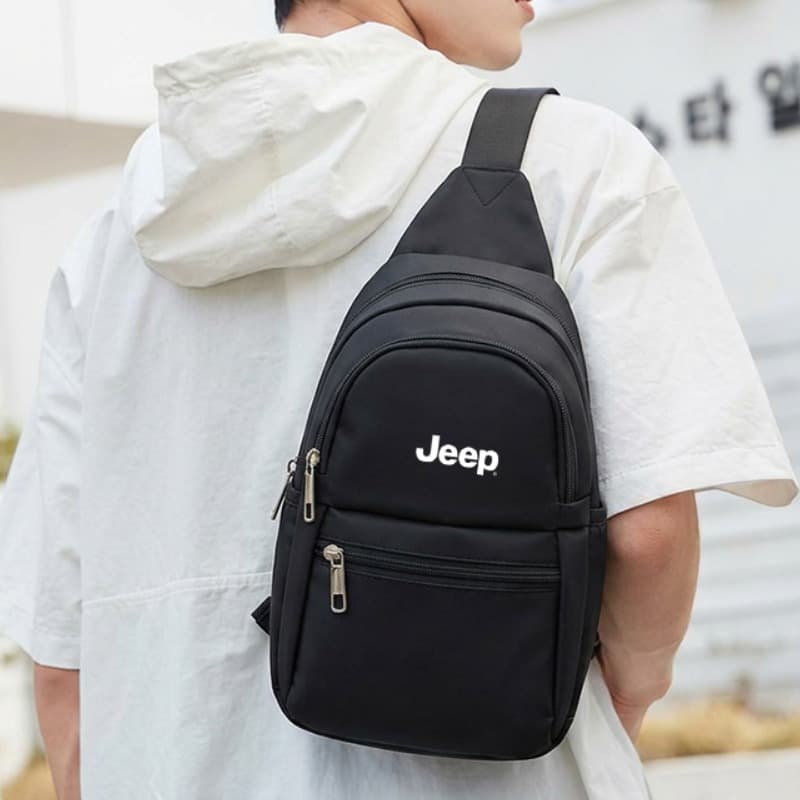 Нагрудная сумка Jeep Oxford Chest Bag (Sling) Мужской Черный - изображение 4