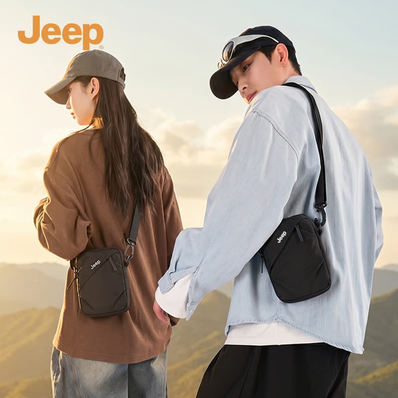 Сумка через плечо Сумки через плечо Jeep Cool Черный Унисекс - изображение 3