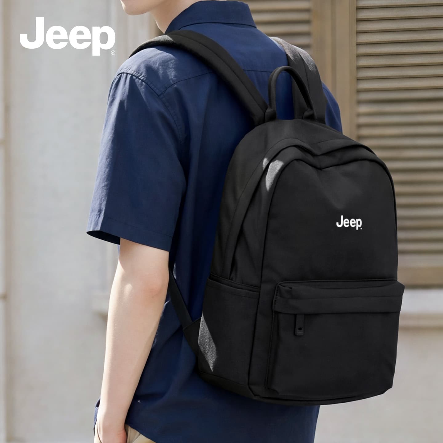 Рюкзак Jeep Рюкзаки Черный мужской - изображение 4