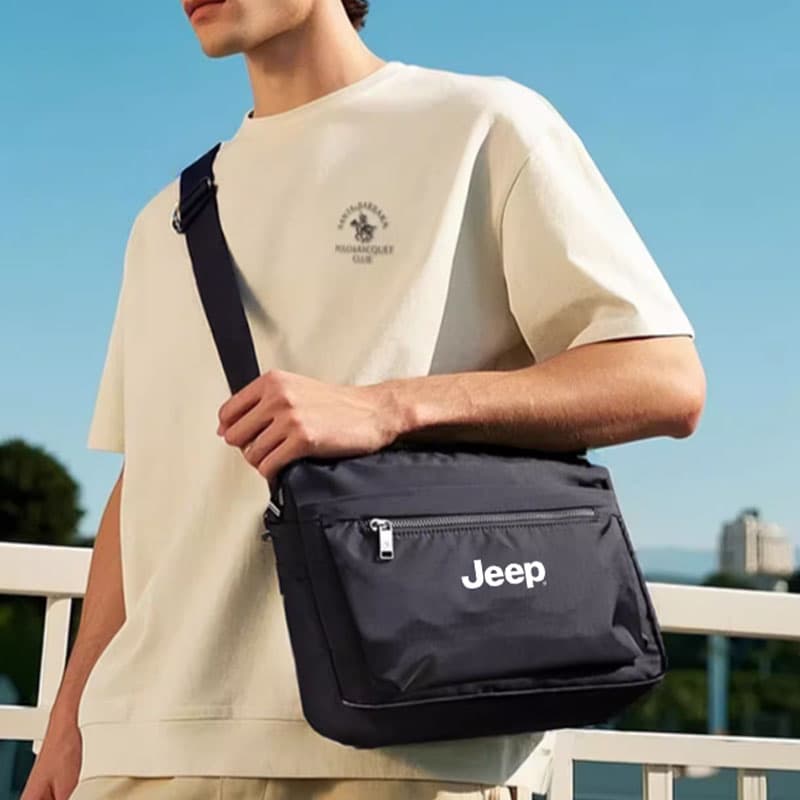 Сумка через плечо Jeep Сумки кросс-боди Черный мужской - изображение 5