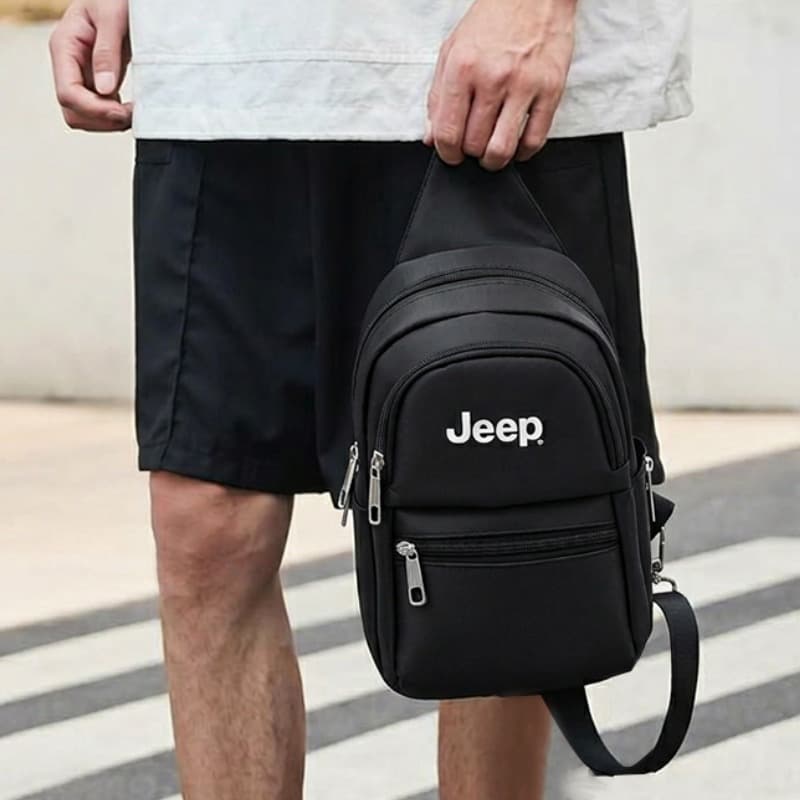 Нагрудная сумка Jeep Oxford Chest Bag (Sling) Мужской Черный - изображение 5