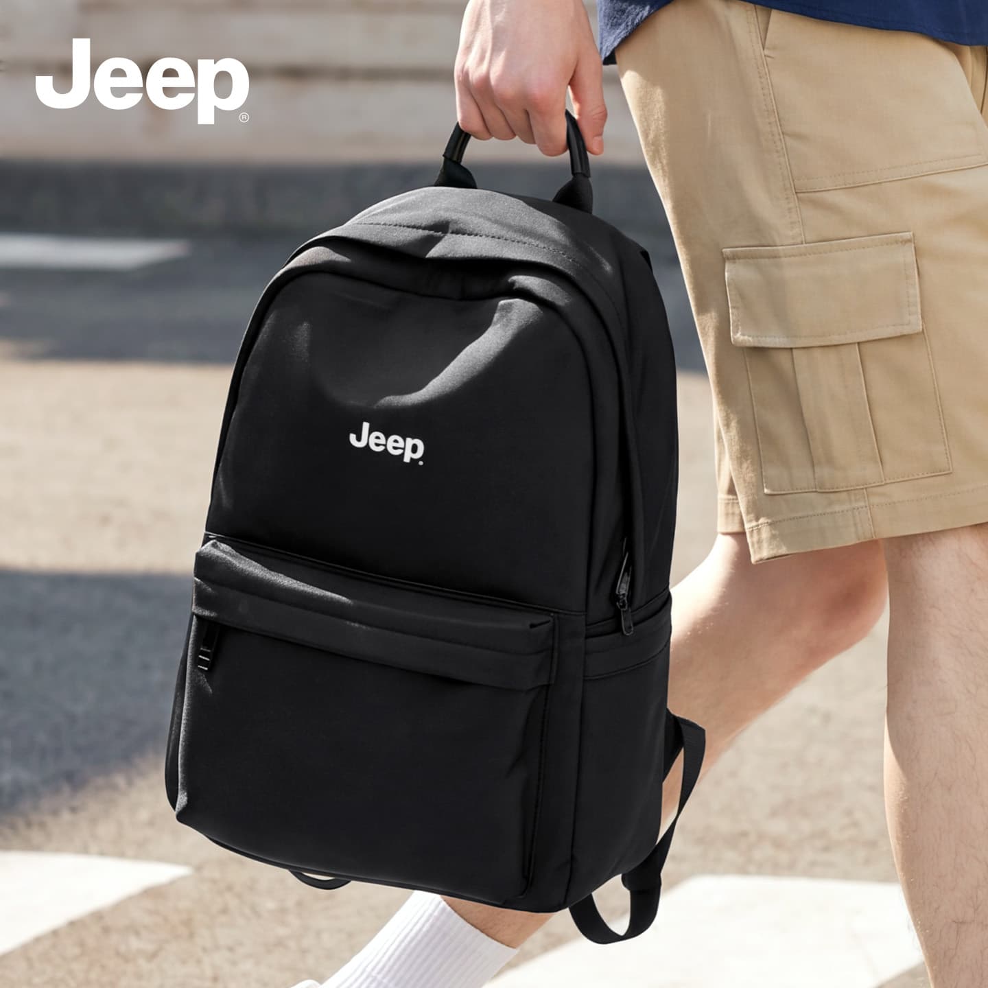 Рюкзак Jeep Рюкзаки Черный мужской - изображение 8