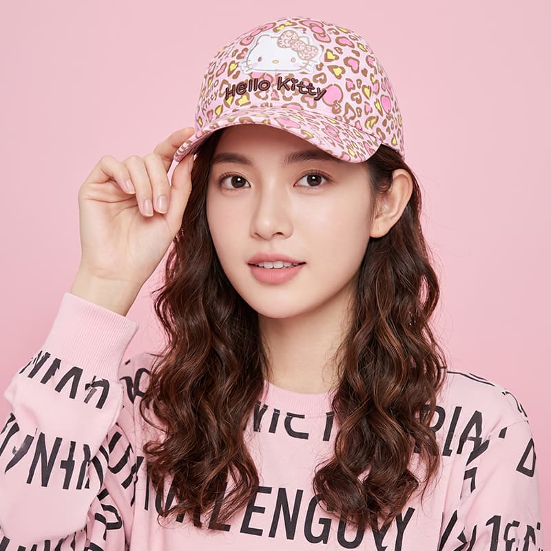 Кепка Sanrio x Hello Kitty Хлопковые кепки из хлопкового волокна унисекс - изображение 4