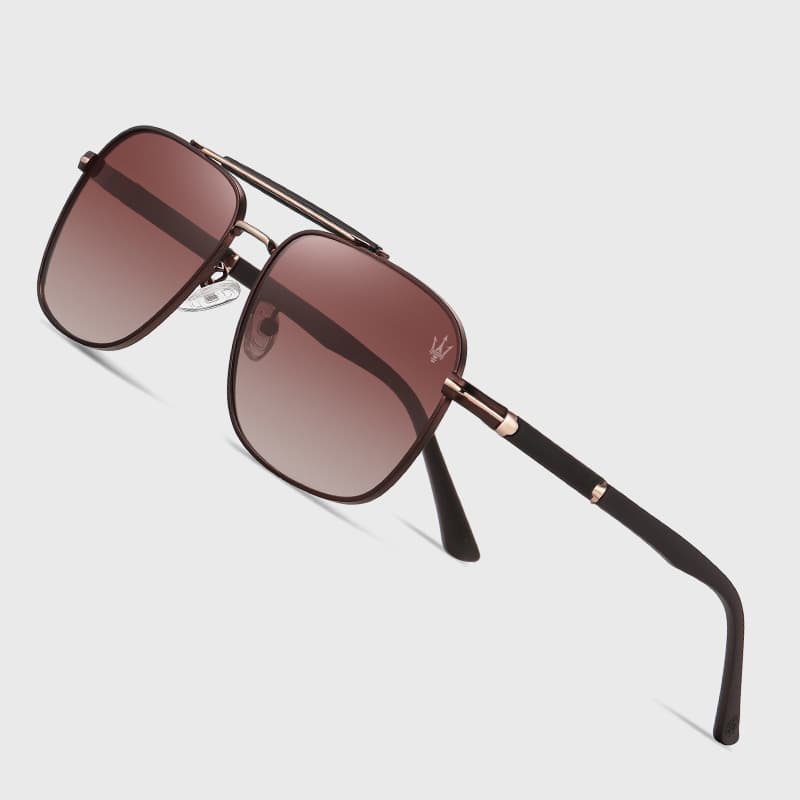 Солнцезащитные очки Maserati Metal Aviator Sunglasses Unisex Мазерати Металлические Солнцезащитные Очки Aviators Унисекс - изображение 3