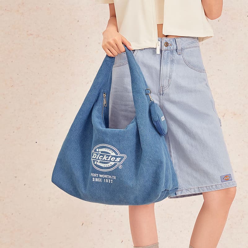 Мини-сумка Dickies Деним Cloud Shoulder Bag Standard (Стандартный) Женский Многоцветный - изображение 2