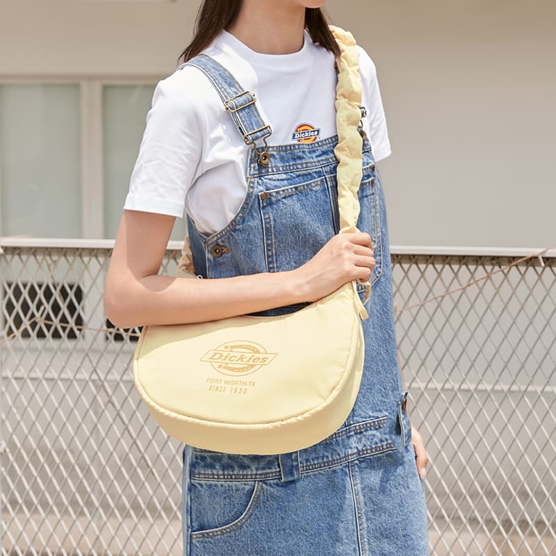 Сумка через плечо Dickies Cloud Polyester Fiber Сумка через плечо Сумка Сумка Маленькая Унисекс Черная - изображение 4