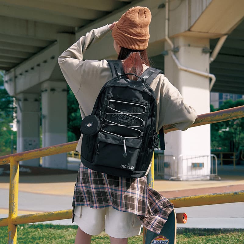Рюкзак Dickies Полиэстер Рюкзак для ноутбука большой унисекс черный хаки - изображение 6