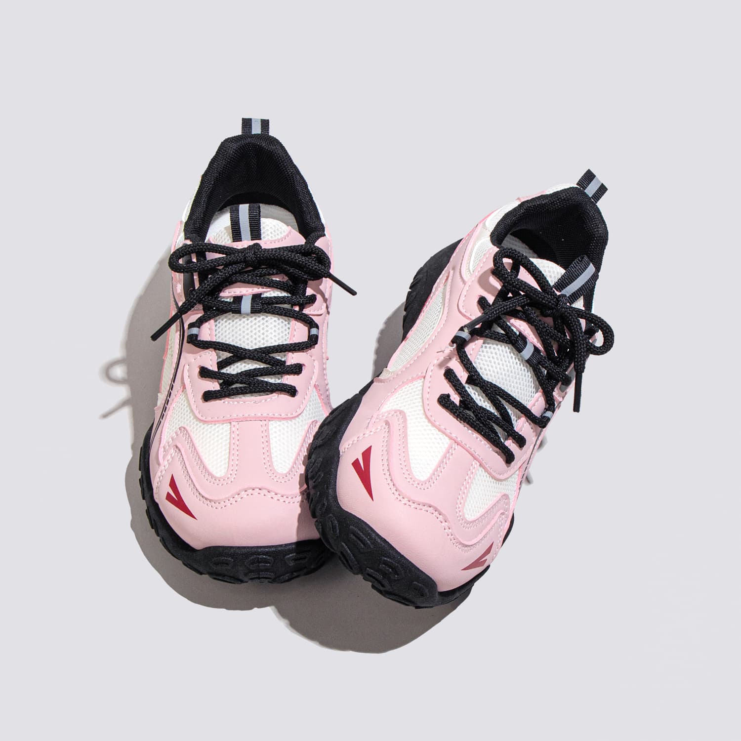 Кроссовки Feiyue Повседневная обувь Low Топ Черный Лотосовый корень Порошок Женские - изображение 3