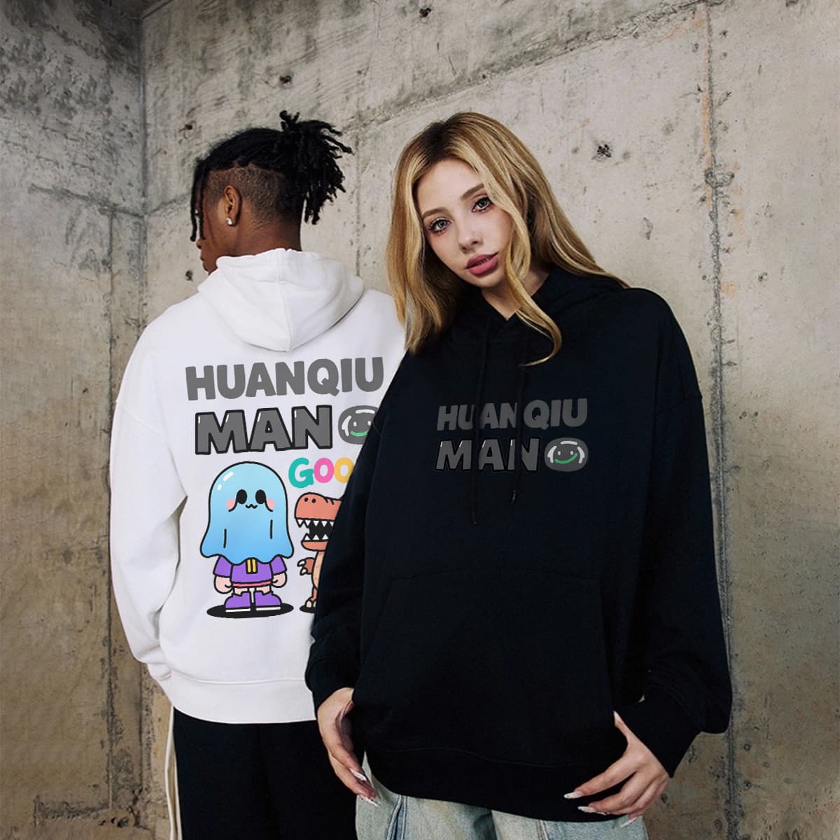 Худи HUANQIU 320LOGO - изображение 3