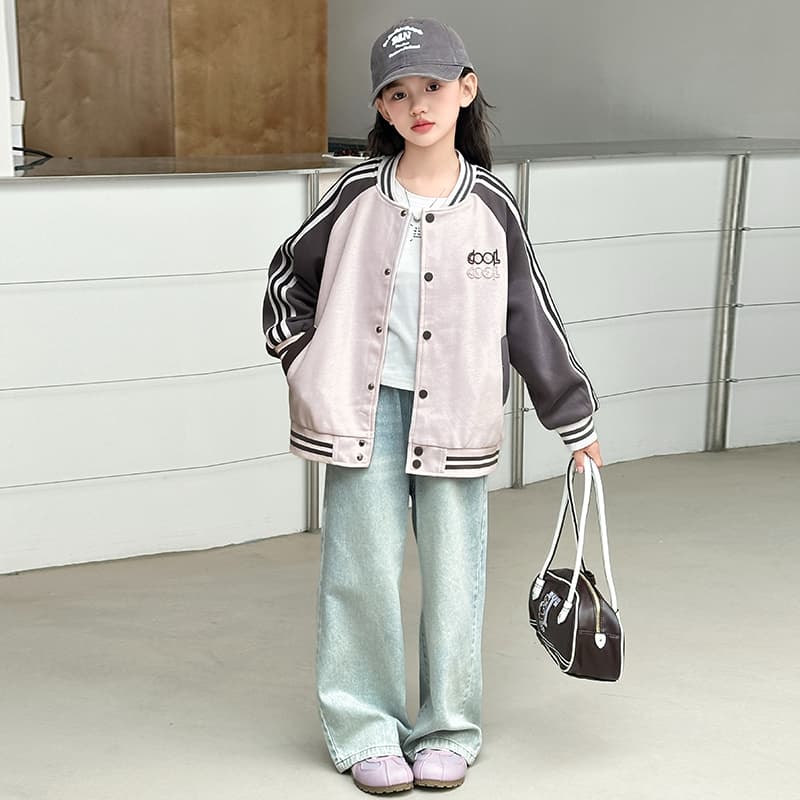 PIERRE CARDIN Розовый Kids Бейсбольные куртки - изображение 3