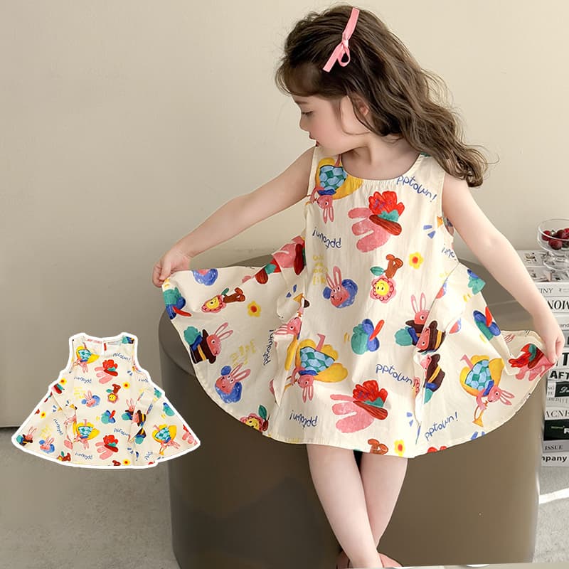 PIERRE CARDIN Мультяшный Юбка Точно по размеру Kids Платья - изображение 2