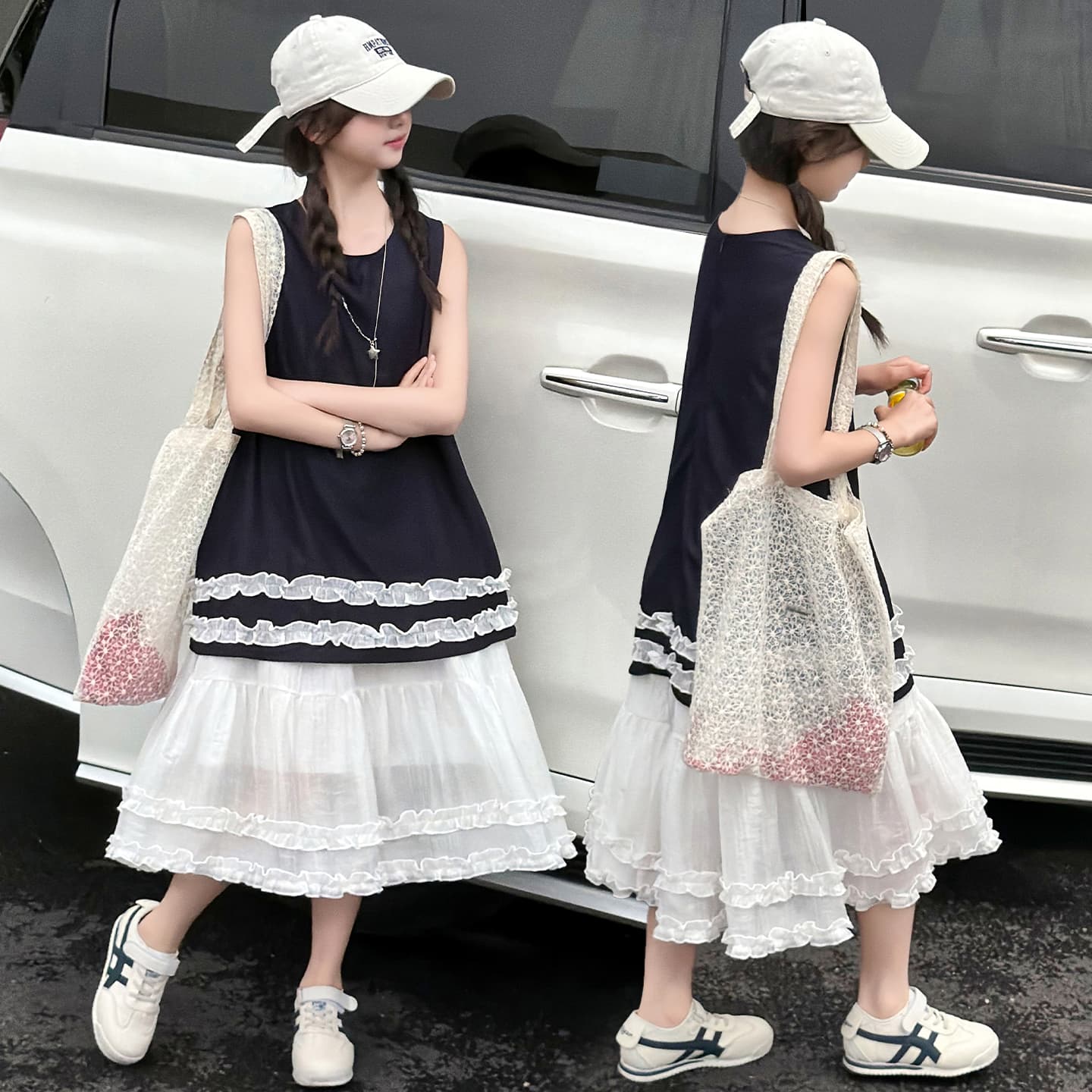 PIERRE CARDIN Темно-синий Kids Платья - изображение 2