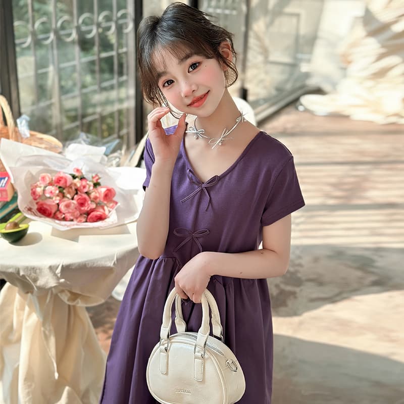 PIERRE CARDIN Фиолетовые Платья для Девочек - изображение 5