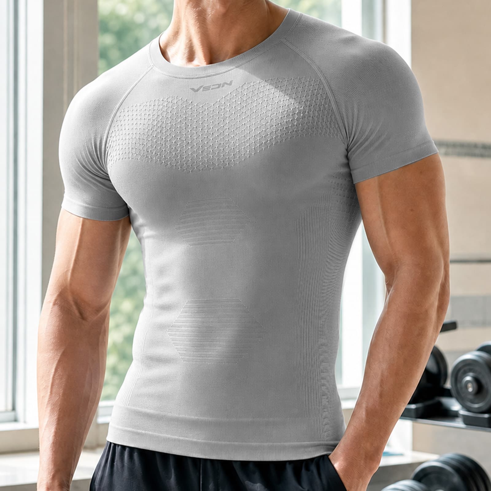 Спортивный костюм VEIDOORN Мужские спортивные кофты и футболки - изображение 5