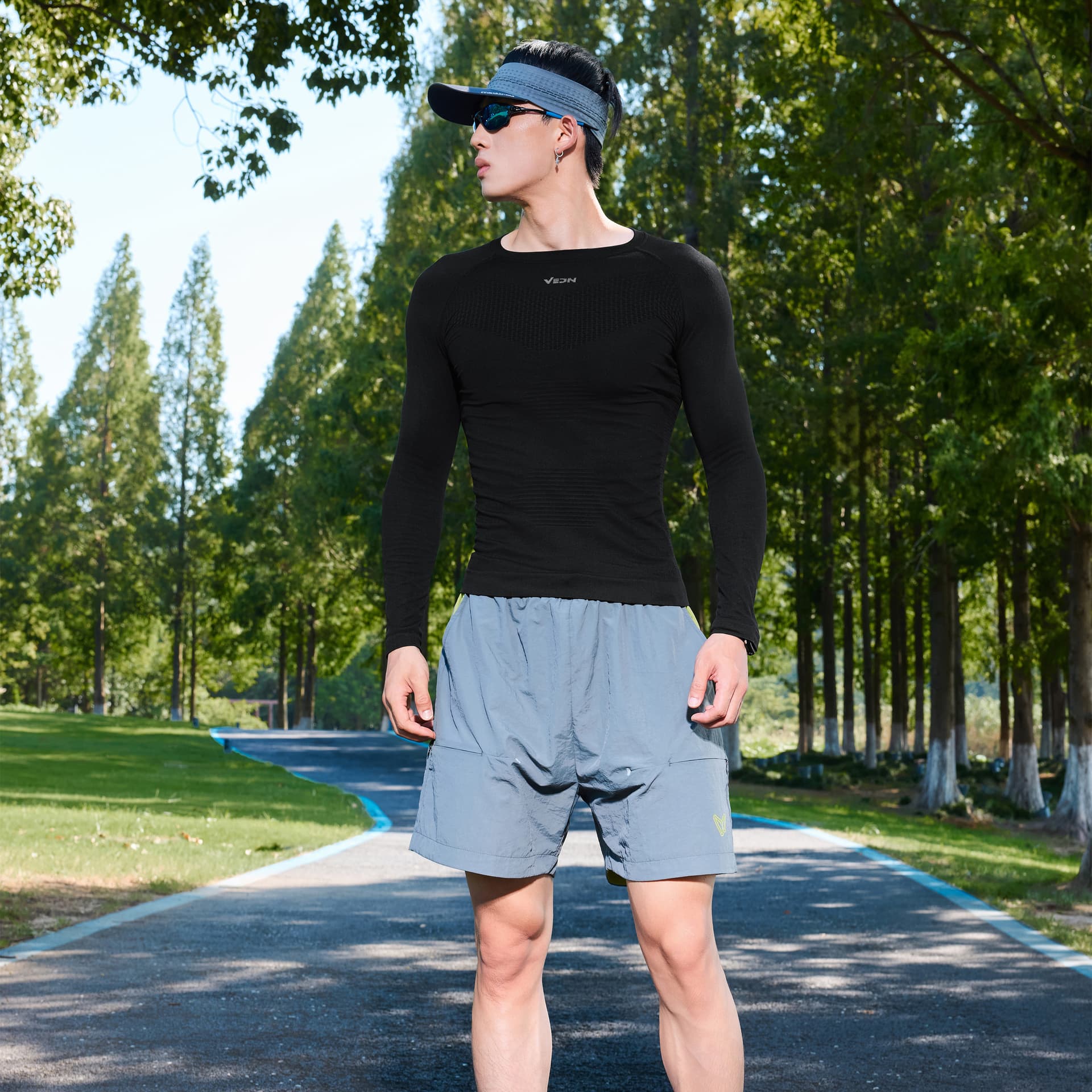 Спортивный костюм VEIDOORN Унисекс Спортивные кофты и футболки - изображение 4