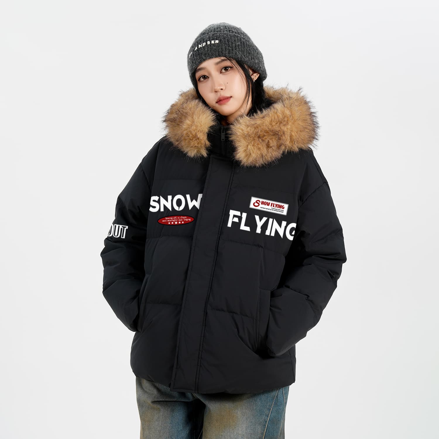 Зимняя куртка SNOW FLYING Унисекс Пуховики - изображение 4