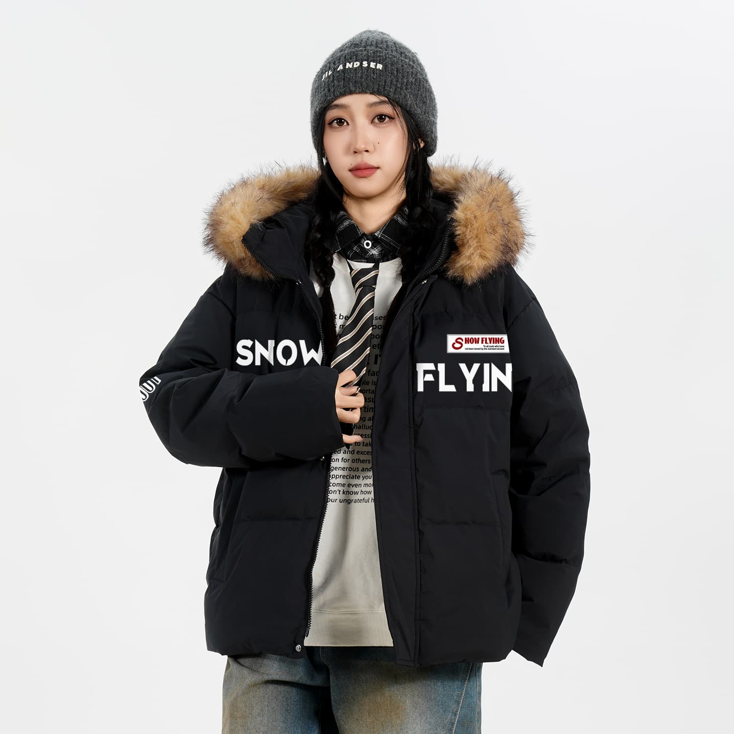 Зимняя куртка SNOW FLYING Унисекс Пуховики - изображение 3