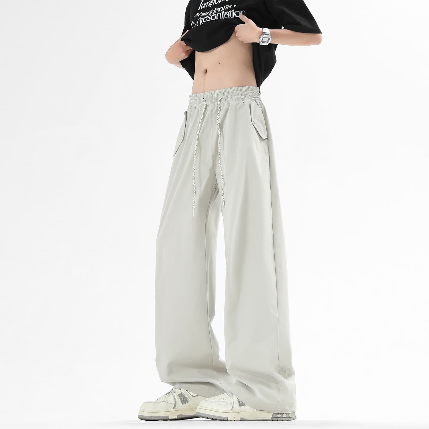 Штаны JEANSWEST Унисекс Повседневные Брюки - изображение 5