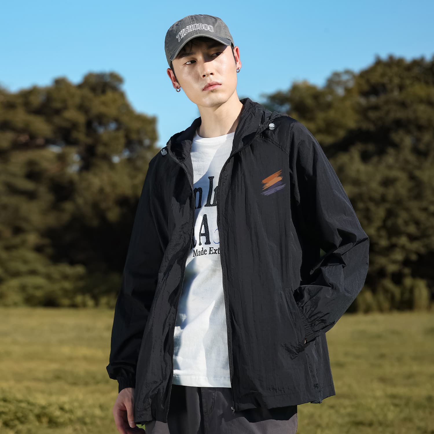 Легкая ветровка JEANSWEST Одежда с защитой от солнца Унисекс - изображение 3