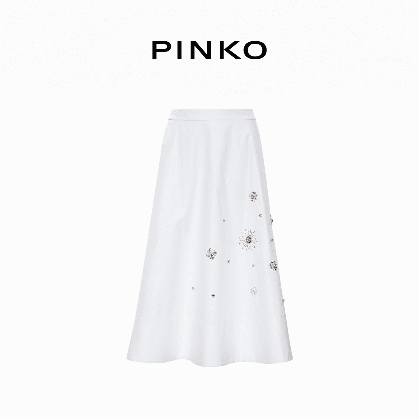 Юбка PINKO SS26 Повседневная длинная юбка для женщин - изображение 5