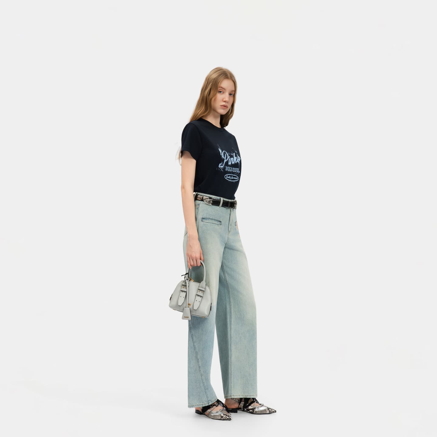 Футболка PINKO SS26 Стандартная рукав T-рубашка Женская - изображение 3