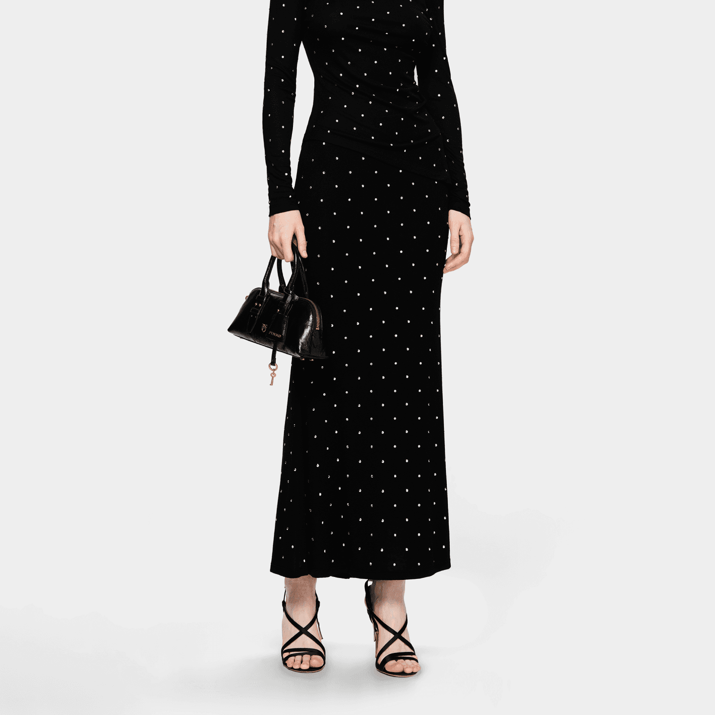 Юбка PINKO SS26 Повседневная длинная юбка для женщин - изображение 2
