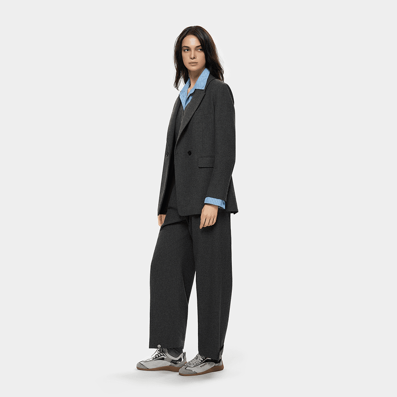 PINKO FW25 Бизнес Костюм Пальто Женское - изображение 3
