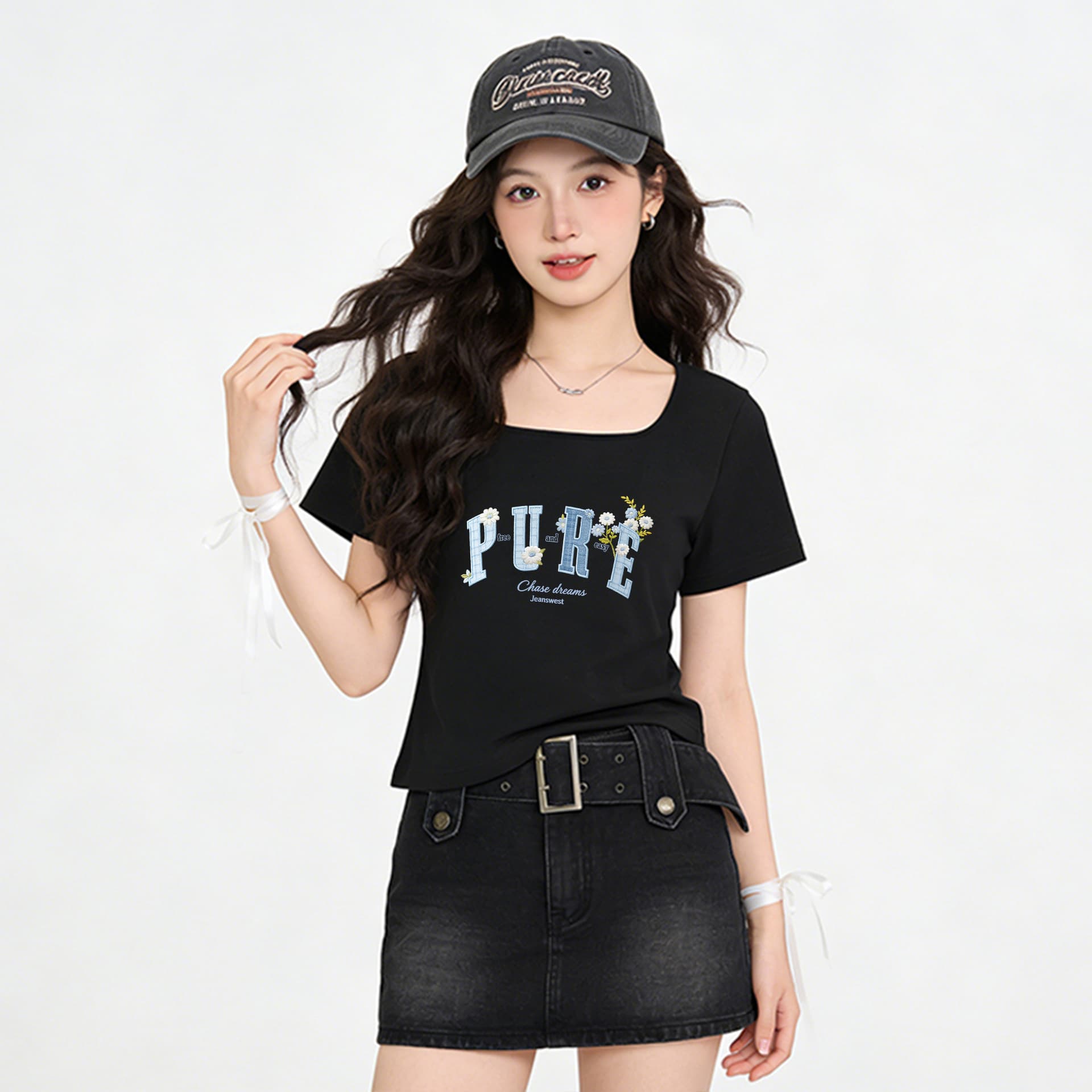 Футболка JEANSWEST Женские T-рубашки - изображение 2
