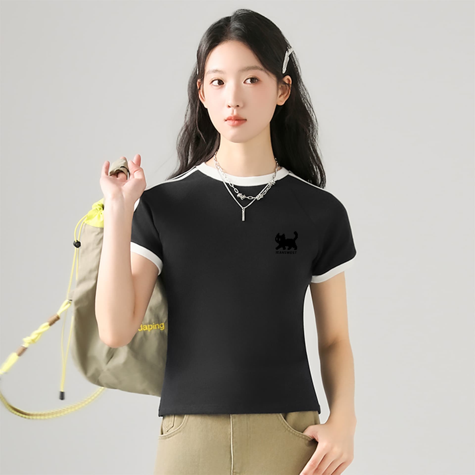 Футболка Jeanswest Женские T-рубашки - изображение 2