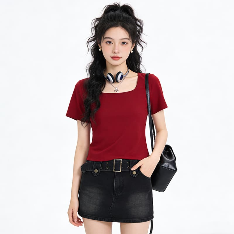 Футболка JEANSWEST Женские T-рубашки - изображение 3