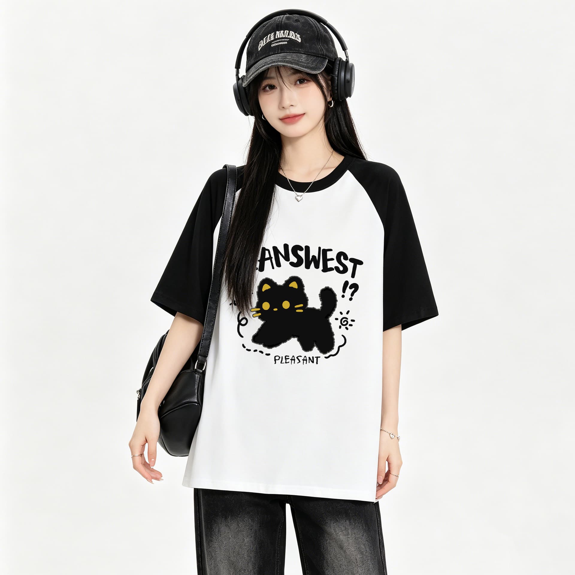 Футболка JEANSWEST Мужская T-рубашка Женская - изображение 2