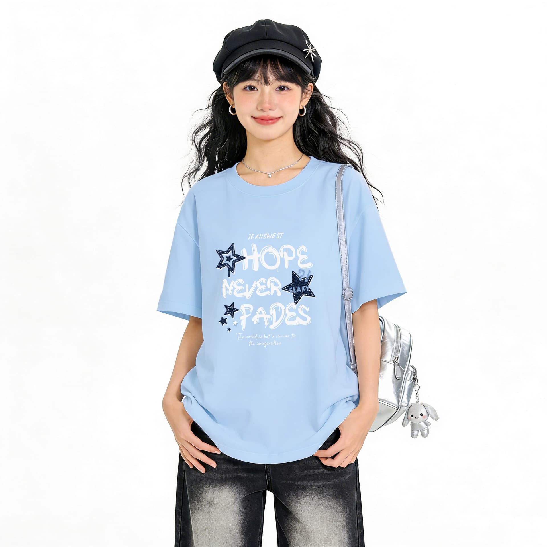 Футболка JEANSWEST Женские T-рубашки - изображение 2