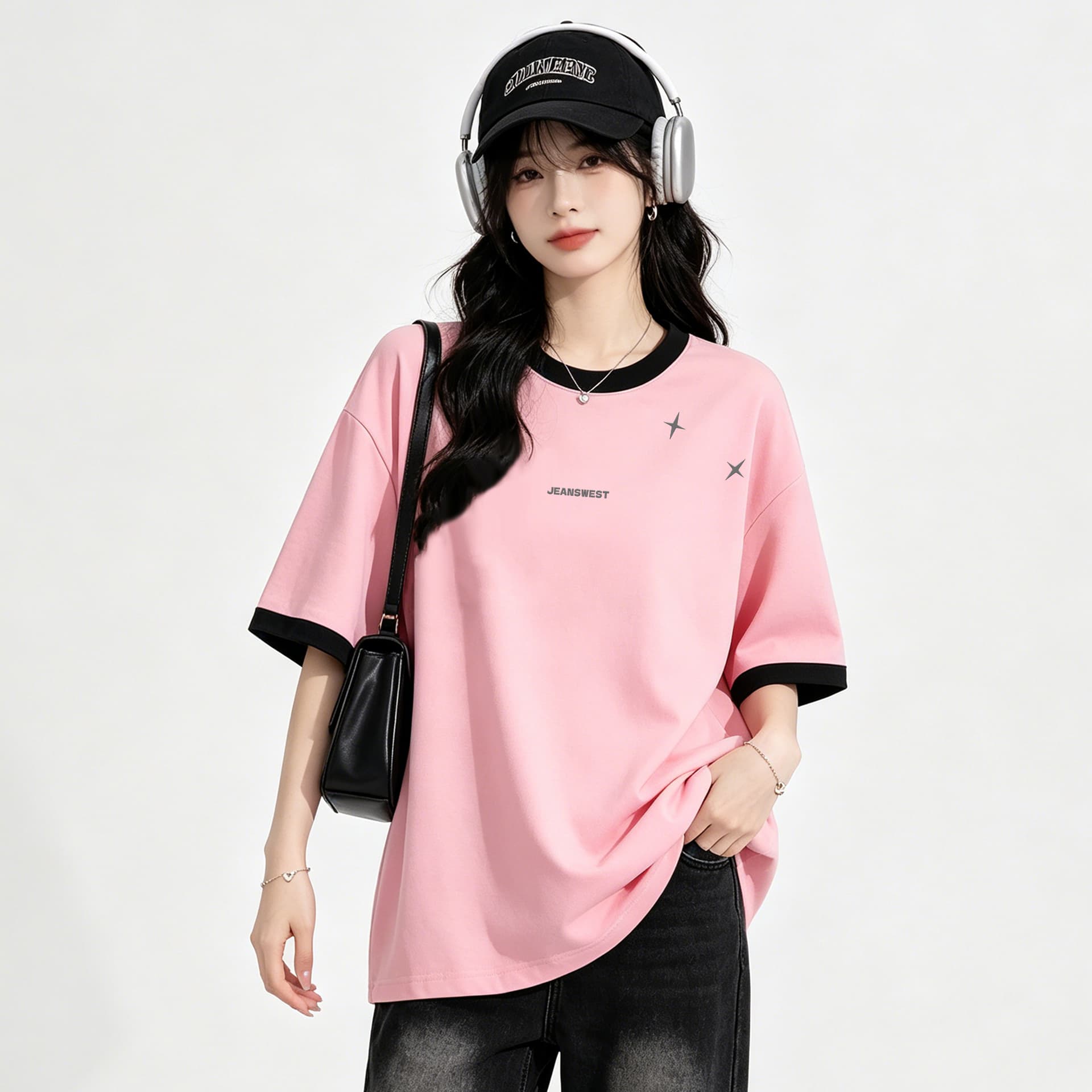 Футболка JEANSWEST Женские T-рубашки - изображение 2