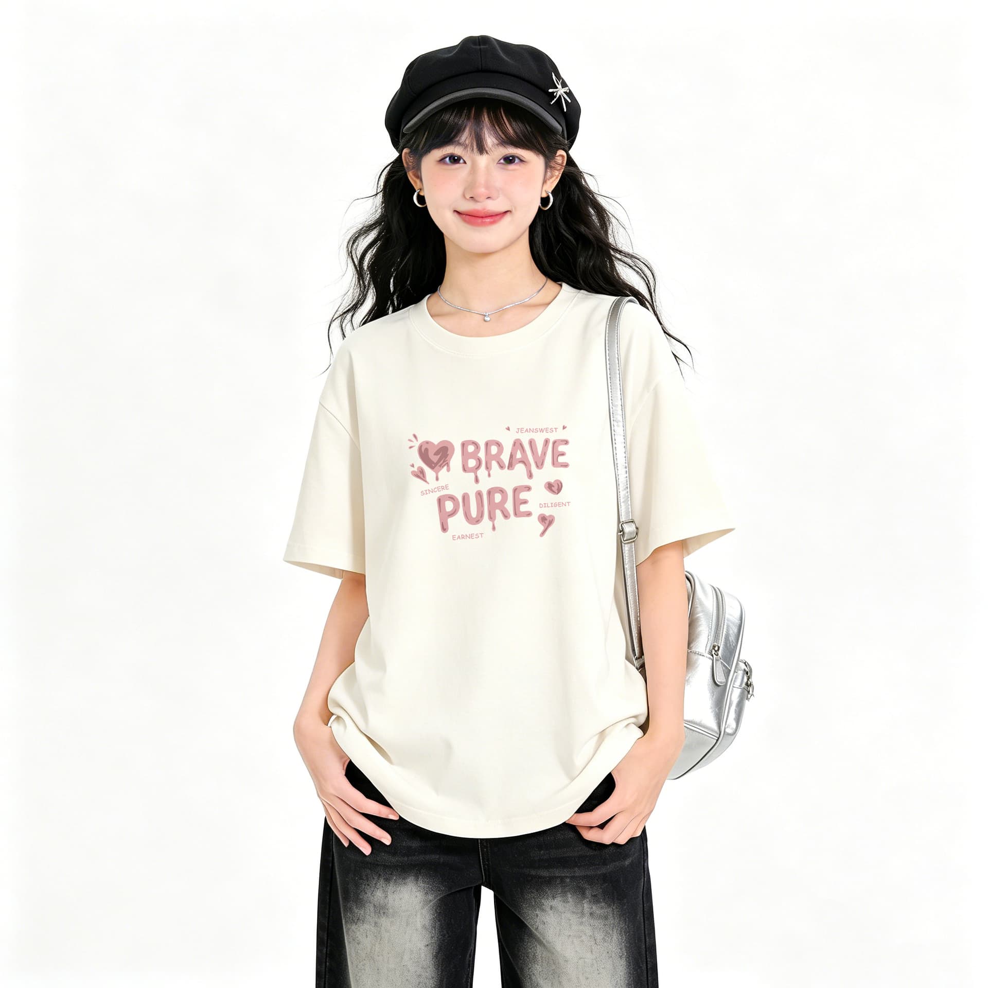 Футболка JEANSWEST Женские T-рубашки - изображение 2