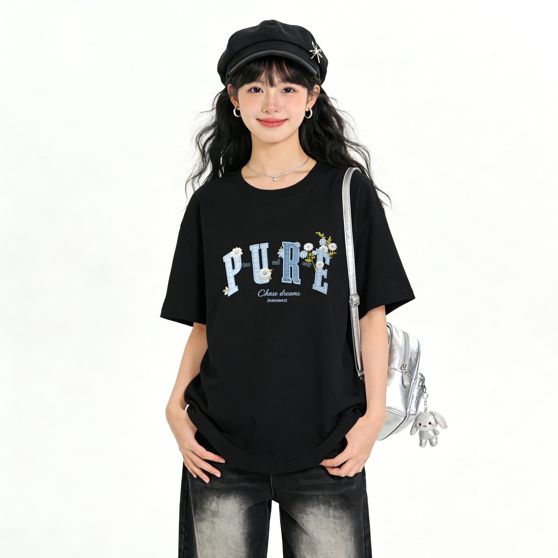 Футболка JEANSWEST Женские T-рубашки - изображение 2