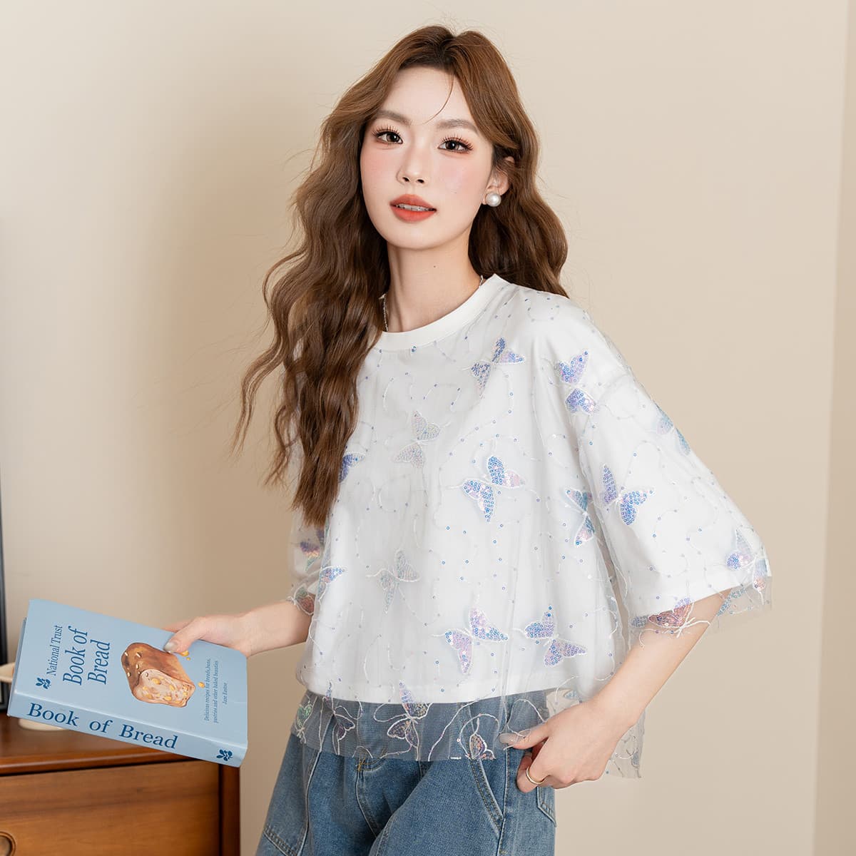 Футболка JEANSWEST Женские T-рубашки - изображение 7