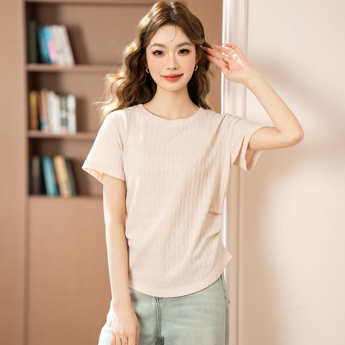 Футболка JEANSWEST Женские T-рубашки - изображение 2