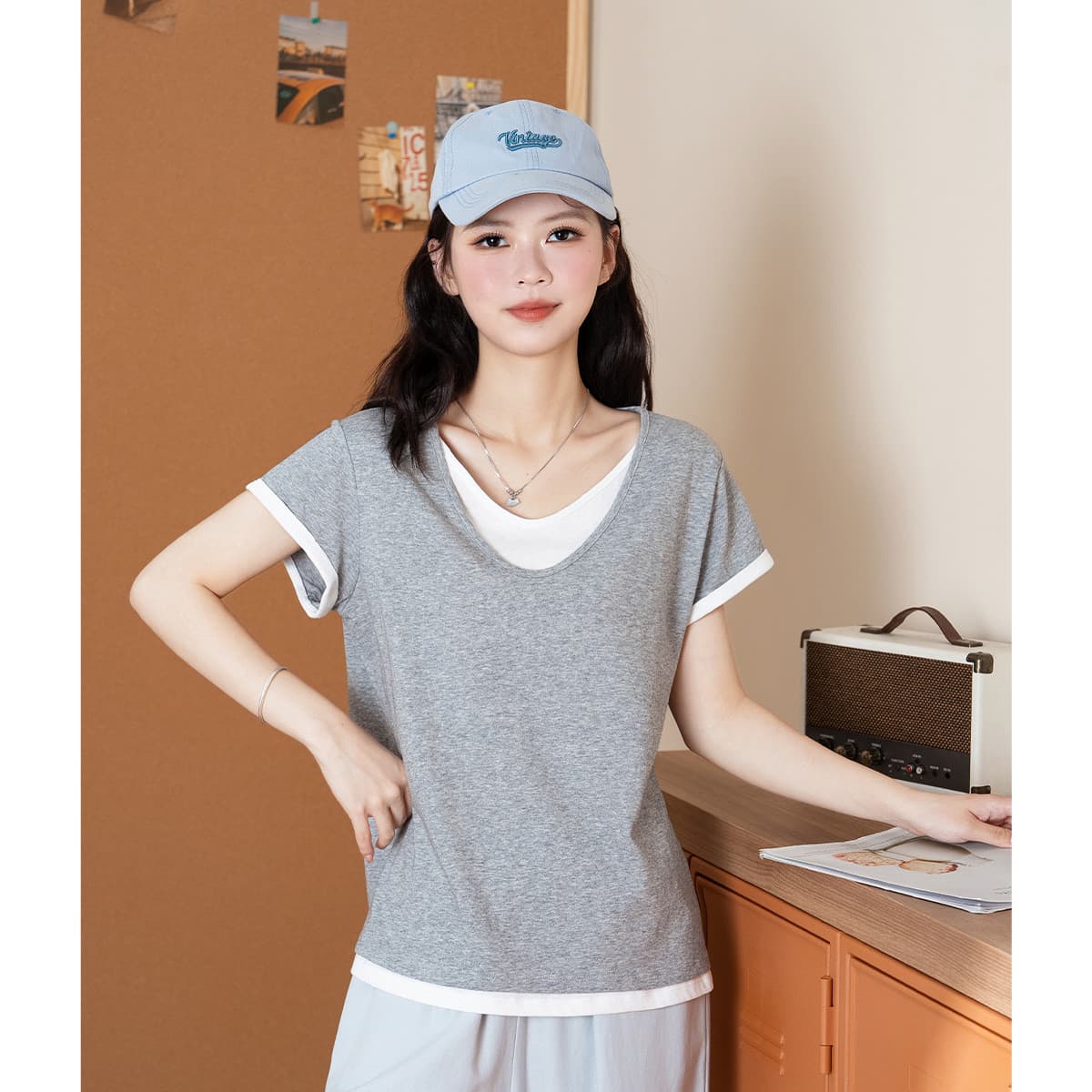 Футболка JEANSWEST Женские T-рубашки - изображение 4