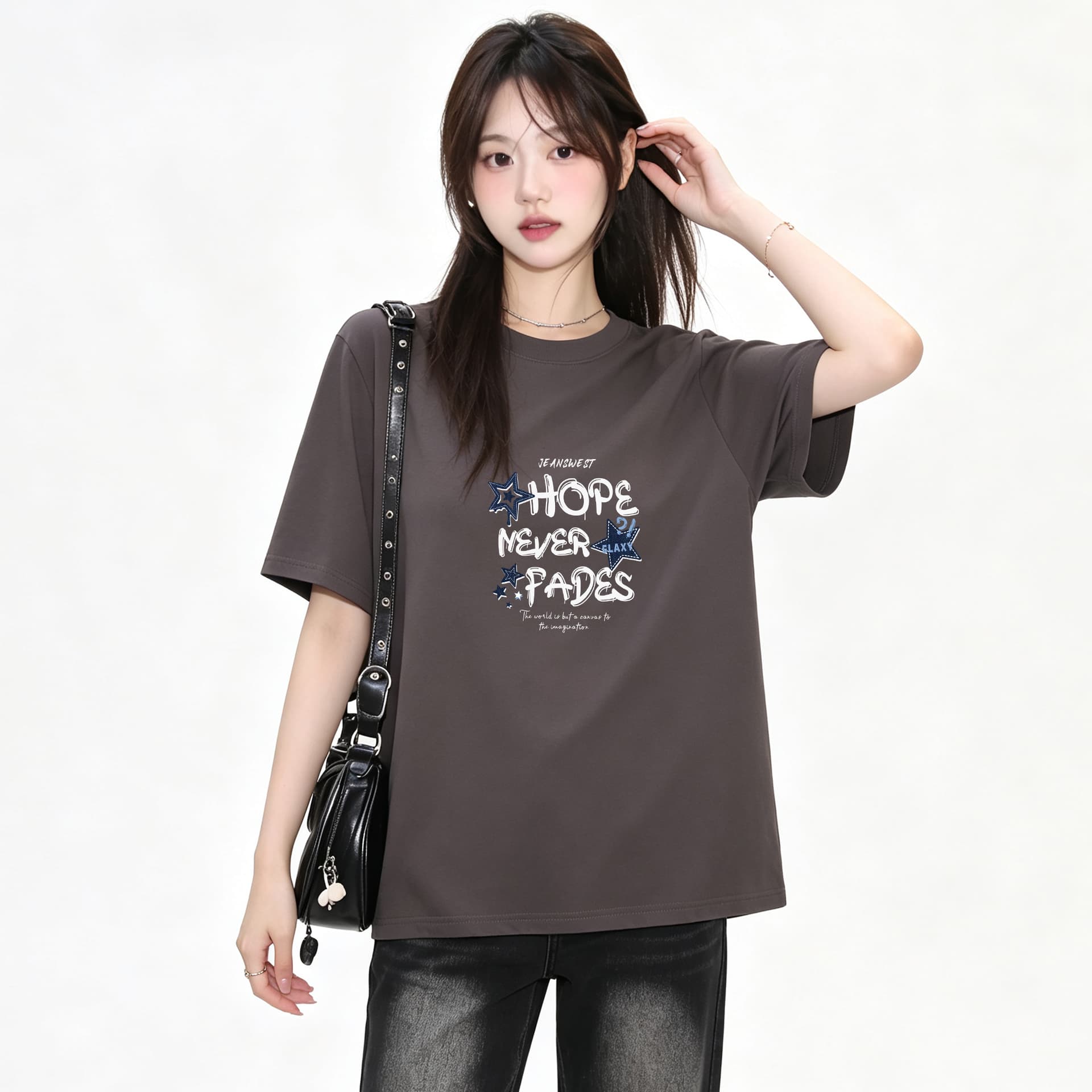 Футболка JEANSWEST Женские T-рубашки - изображение 2